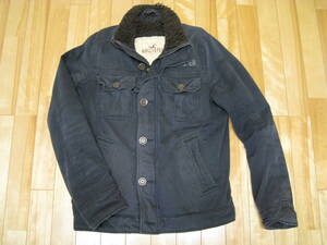 HOLLISTER CARPINTERIA JACKET　ホリスター　カーペンタリア　ボアジャケット　S　ネイビー