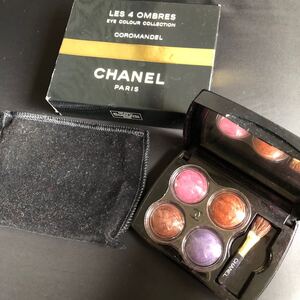 シャネル CHANEL アイシャドウ コスメ　化粧品　メイク　 LES アイカラー　4色　アイシャドー　アイメイク　箱保存袋付き