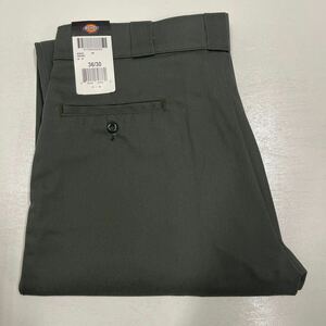 W36 オリーブ緑 新品 874 ディッキーズ DICKIES オリジナル 874 USA MODEL ワークパンツ 2