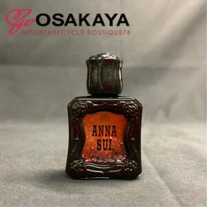 未使用 ANNA SUI ネイルカラー トッパ― 312 9ml ドロップ型 クリア ピンク グリッター ラメ アナスイ マニキュア【クリックポスト便】