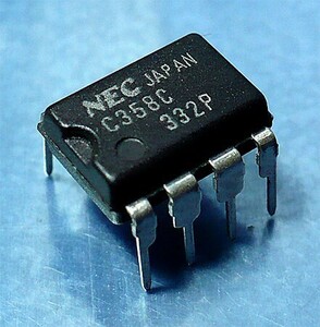 NEC uPC358C (LM358/オペアンプ) [10個組](f)