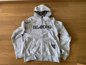 ☆　BILLABONG　ビラボン　パーカー　グレー　L　☆