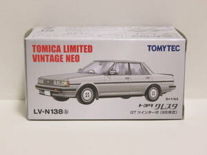 【未開封品】_トミカリミテッドヴィンテージNEO LV-N138b トヨタクレスタ GTツインターボ(85年式)(銀)