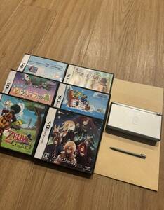 ニンテンドーDS Lite 本体 グロスシルバー ソードワールド ゼルダの伝説