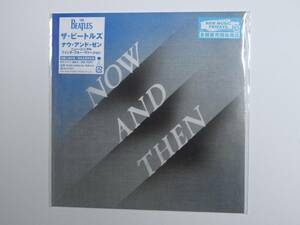 The Beatles / 『ナウ・アンド・ゼン』7インチ・ブルー・ヴァージョン (完全生産限定盤)[Analog]　日本盤 未開封新品　即決価格にて