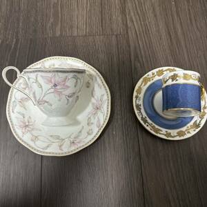 Wedgwood ウェッジウッド ナルミ鳴海NARUMIカップ＆ソーサー2点セットティーカップ 洋食器