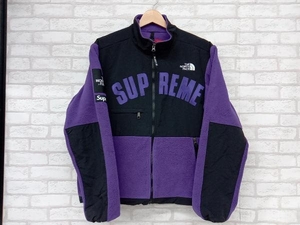 THE NORTH FACE × Supreme NA11903I ノースフェイス シュプリーム アーチロゴ デナリ フリース ジャケット パープル メンズ S