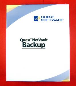 【3200】クエスト ソフトウェア Quest NetVault Backup Workgroupパッケージ for Windows 10メディアスロット 新品 未開封 バックアップ