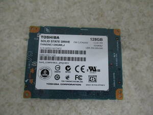 東芝 TOSHIBA THNSNC128GMCJ ★128GB SSD★mSATA ★NO:691/3