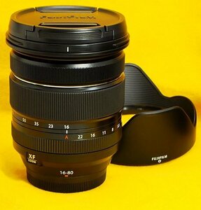 ★一発即決★XF 16-80mm F4 R OIS WR★FUJIFILM純正 標準ズームレンズ★手ぶれ補正★防塵防滴★最新ファームウェアに更新済です★AB