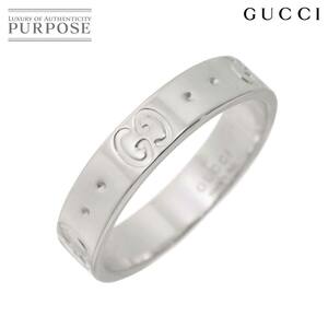 グッチ GUCCI アイコン #10 リング K18 WG ホワイトゴールド 750 指輪 Icon Ring 90248303