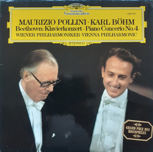 独LP Maurizio Pollini, Karl Bohm, Wiener Philharmoniker Beethoven: Piano Concerto No. 4 2530791 DEUTSCHE GRAMMOPHON /00260