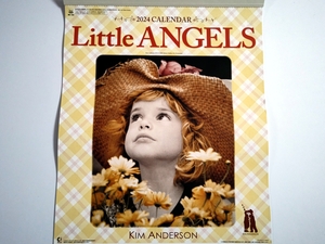 ♪未使用♪2024年(R6)★リトルエンジェルス Little ANGELS★【キム・アンダーソン】壁掛タイプ 紙管発送できます