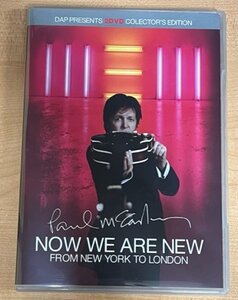 PAUL McCARTNEY / NOW WE ARE NEW (2DVD)