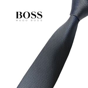 HUGO BOSS ネクタイ ナロータイ 小紋柄 ヒューゴボス USED 中古 m1665