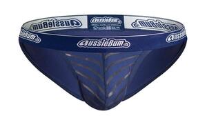 即決正規品新品 オージーバム Aussiebum Slink Sin 2.0-Ｓ- Navy Bikini ビキニブリーフ 紺色 現品表記サイズ Ｓ　蒸れずに快適