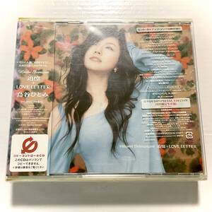 未使用　島谷ひとみ　追憶 ＋ LOVE LETTER　CCCD＋DVD　※帯、ケース変色あり　　　SS17 　　