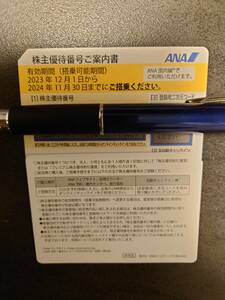 ANA株主優待券　2024.11.30まで