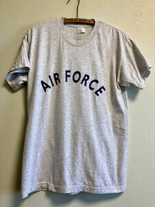 90s 00s 米軍実物 アメリカ空軍 USAF エアフォース Tシャツ U.S.AIR FORCE ミリタリー 軍物 霜降り サバゲー