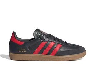 adidas Originals Samba OG "Carbon/Better Scarlet/Gum" 26.5cm IG6173