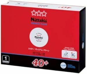 ニッタク(Nittaku) 卓球 ボール 3スター プレミアム クリーン 抗ウイルス・抗菌 国際卓球連盟公認球 日本製