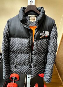 超希少本物USA限定カラー　GUCCI THE NORTH FACE X GUCCI ノースフェイスグッチコラボ ダウンジャケット　売り切り　もう二度と出てこない