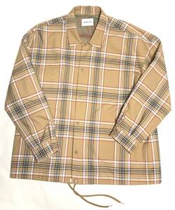 XL ＜ｍｏｎｋｅｙ　ｔｉｍｅ＞　ＴＷ　ＢＥＩＧＥ　ＴＡＲＴＡＮ　 ＣＯＡＣＨ　ＪＡＣＫＥＴ ／ユナイテッドアローズ コーチジャケット