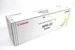 [新品未開封] Canon キャノン 純正トナーカートリッジ NPG-22 イエロー [iRC2600 iRC2620 iRC2300 iRC3220]