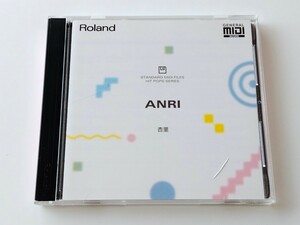 【フロッピーDISK】Roland STANDARD MIDI FILES HIT POPS SERIES 杏里 RJC3001J GENERAL MIDI SYSTEM LEVEL1,MIDIファイル形式データ収録