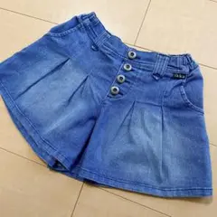 ikka ショートパンツ  デニム　キュロット　120