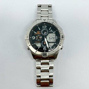 【現状品】CITIZEN シチズン/PROMASTER プロマスター/C300-T012159/ワールドタイム/クロノグラフ/クォーツ/腕時計/EK06F07WY007