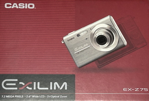 【CASIO　EXILIM　EX-Z75　デジタルカメラ】