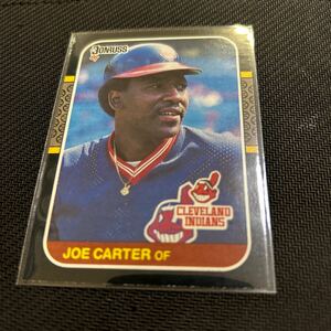 Donruss 1987 Joe Carter Cleveland Indians No.156