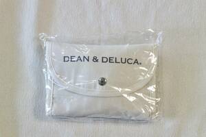 未使用DEAN ＆ DELUCA ディーン&デルーカ ショッピングバッグ ナチュラル白エコバッグ コットン