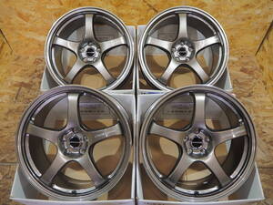 ★軽量★18inch 8.5J+45 5H100 新品 人気 クロススピードCR5 ホイール1台分 タイヤset可能 COROLLASPORT CELICA PRIUS 86 BRZ IMPREZA BZ