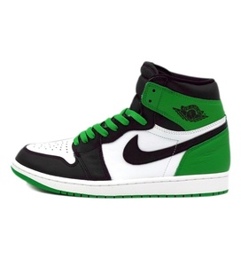 ナイキ NIKE 【 AIR JORDAN 1 RETRO HIGH OG DZ5485 031 】 セルティックス ブラック アンド ラッキー グリーン スニーカー　f23306