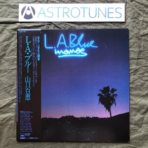 良盤 1979年 山口百恵 Momoe Yamaguchi LPレコード L.A. ブルー L.A. Blue 帯付 アイドル J-Idol Pop L.A録音