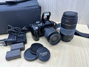 【美品】Canon キャノン EOS 一眼カメラ 一眼レフ カメラ DS6041 EF 50mm 1：2.5 1：4 ストラップ付　動作未確認
