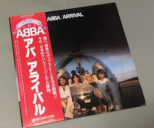 LP［アバ ABBA／アライバル］帯付◆国内盤