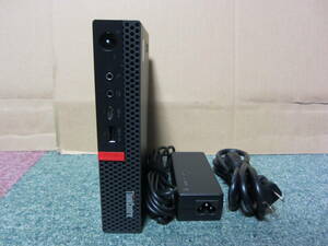 ⑨Lenovo ThinkCentre M720q 10T8-0044JP 中古 Win11Pro/Core i5 9400T/8GB/SSD M.2 NVMe 256GB 小型PC