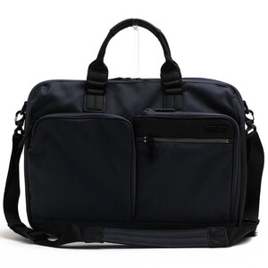 ZERO HALLIBURTON ゼロハリバートン ビジネスバッグ 80738 ZS-ZEST Briefcase ナイロン840dn クラシックツイル PU加工牛革 2WAY ショルダ