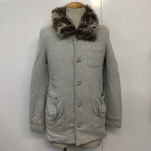 DIESEL S ディーゼル ジャケット、上着 ジャケット、ブレザー 襟ファー ボア Jacket 灰 / グレー / 10071894