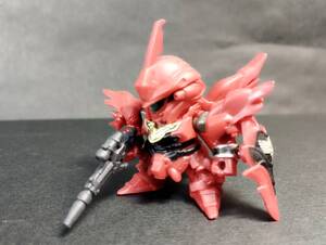 シナンジュ フルフロンタル機 SDガンダム ガチャポン戦士NEXT 03 機動戦士ガンダムユニコーン UC バンダイ 組立済中古品 欠品無