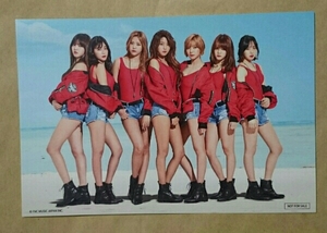 AOA GOOD LUCK FNC特典 ポストカード 全員集合 未使用 即決 チョア ジミン ユナ へジョン ミナ ソリョン チャンミ ソルヒョン ドファ