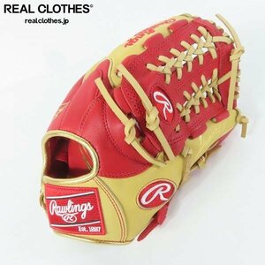 【未使用】Rawlings/ローリングス HYPER TECH COLOR SYNC 軟式 オールラウンド 右投げ用 グローブ GR4HTCN55W /080