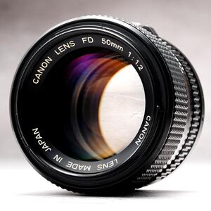 【極美品】動作◎ Canon New FD 50mm F1.2 011