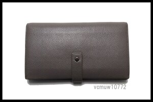 近年モデル希少美中古■SAINT LAURENT PARIS サックドジュール レザー 2つ折り長財布 サンローランパリ■1121no338-6D