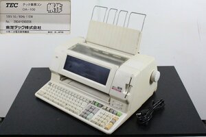 TEC OA-100 事務コン 事務 コンピュータ 帳作 100V 東芝 テック 【現状品】