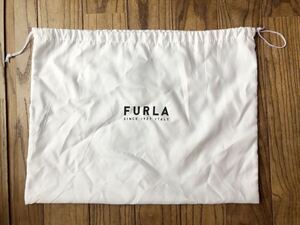 FURLA　布袋 巾着袋 バッグ用 ホワイト 