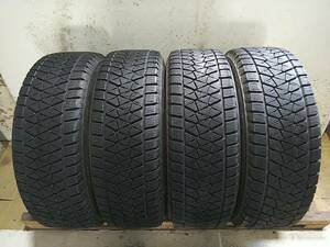 A968 225/65R17 ブリヂストン ブリザック DM-V2 冬タイヤ 溝有り良品 中古売切り4本SET 法人向け送料安